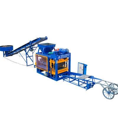 Qt4-25 Automatic Concrete Hollow Paver Block Making Machine