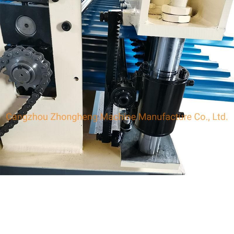 Tr35 Double Layer Galvanized Sheet Metal Roof Tile Roll Forming Machine