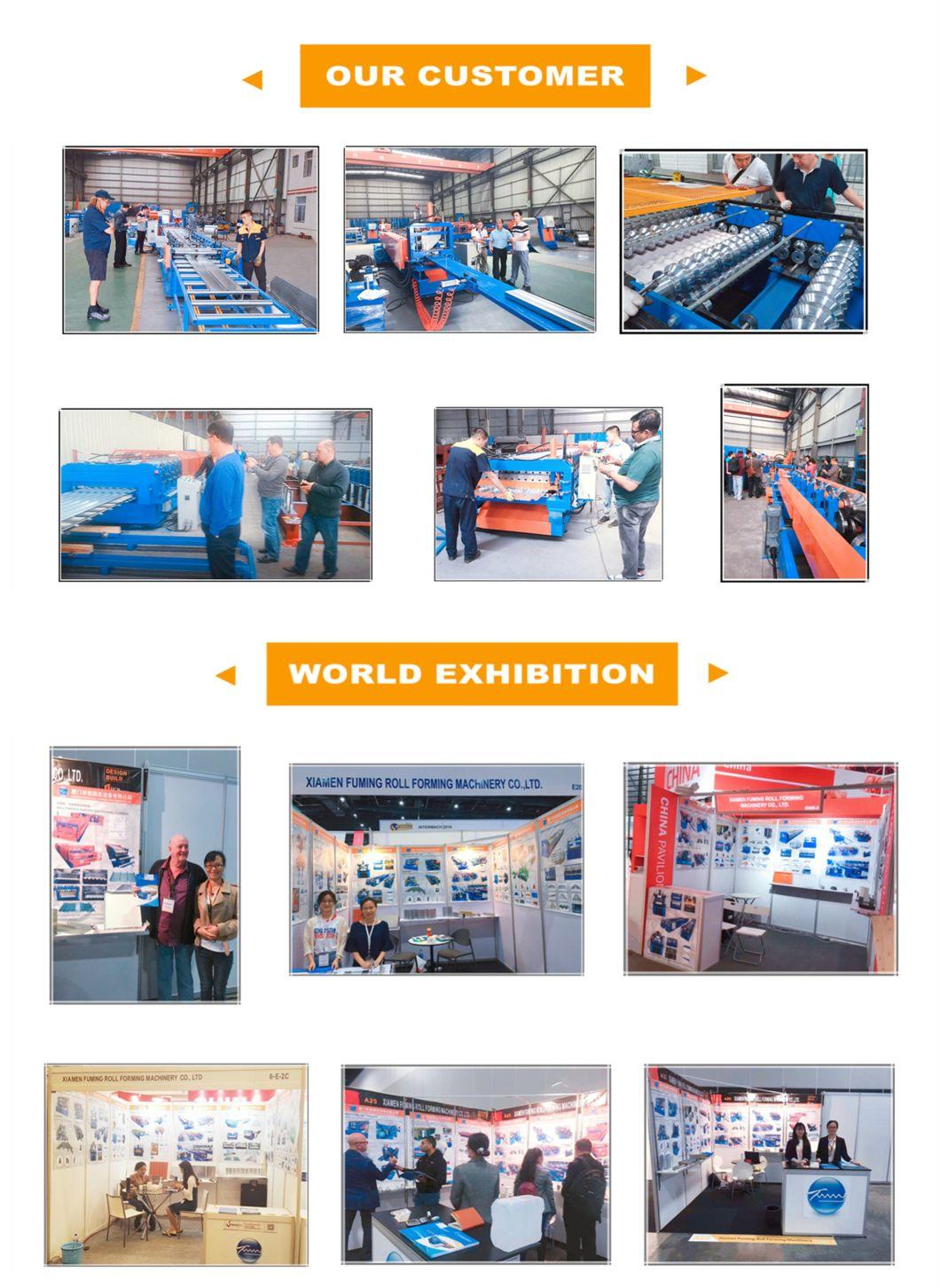 Hot Sale 12 Months Customized Xiamen Sheet Roll Forming Floor Tile Making Machine