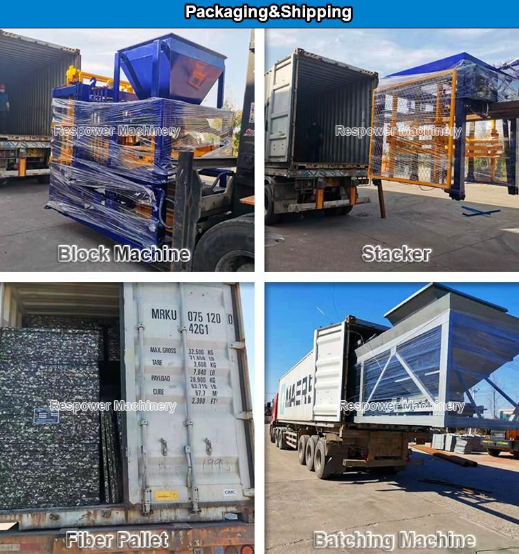 Qt4-25 Interlock Pavement Solid Block Making Machine Automatic Concrete Block Machine Brick Making Block Making Machine