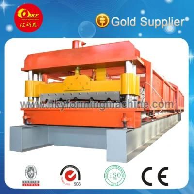 Trapezoidal Joint Type Metal Sheet Roll Forming Machine Tile Making Machine