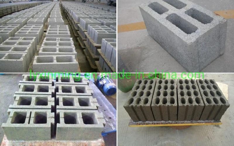 Muitipurpose Qmr2-45 Egg Laying Block Machine Fly Ash Brick Machine with 350L Mixer