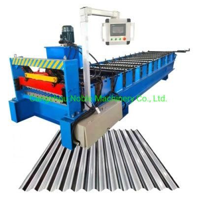 Low Price Corrugated Roofing Steel Sheet Cold Roll Forming Machine