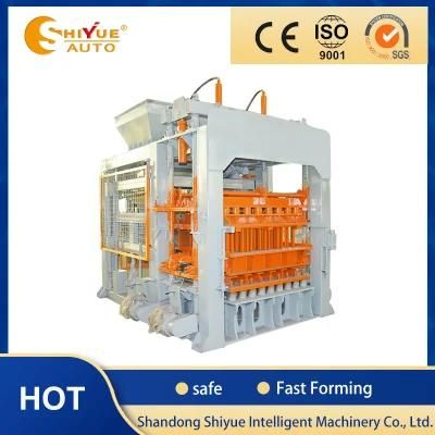Qt10-15 Mass Productivity Hollow Block Curbstone Making Machine in Construction