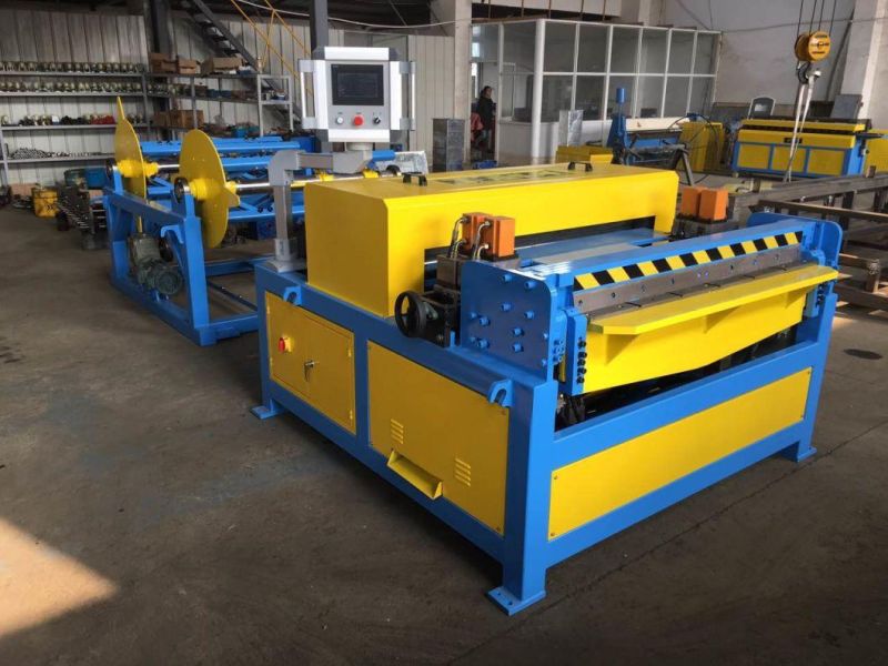Multifunctional Square Metal Sheet HVAC Auto Duct Line 2 Forming Machine for Sale