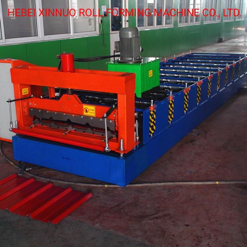 Fully Automatic Interlock Tiles Metal Roofing Making Roll Forming Machine