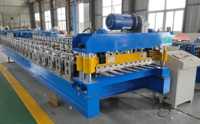 Selling Galvanized Ibr Roof Sheet Box Profile Make Roll Forming Machine