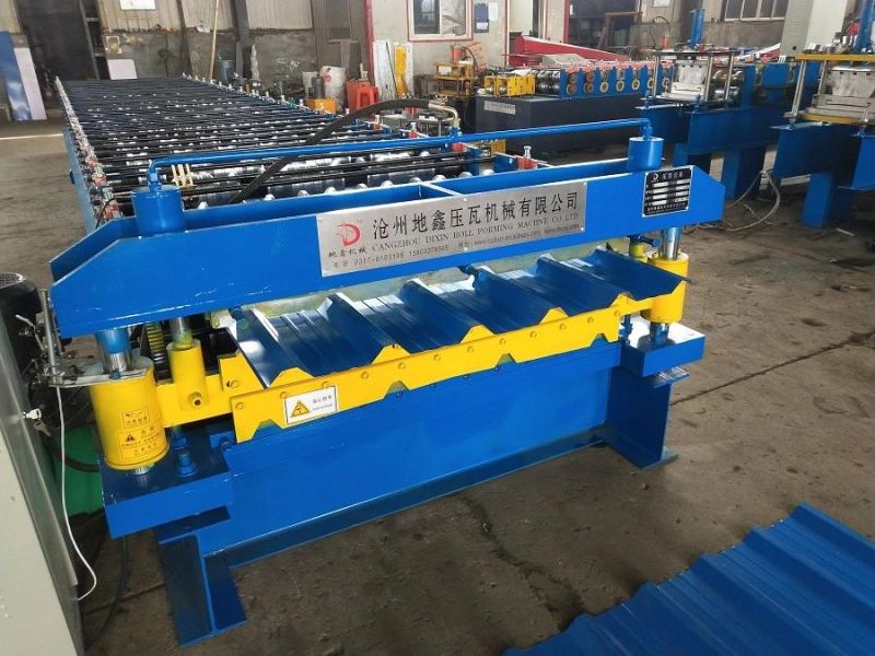 Columbia Customized Double Trapezoidal Color Roof Tile Making Machine