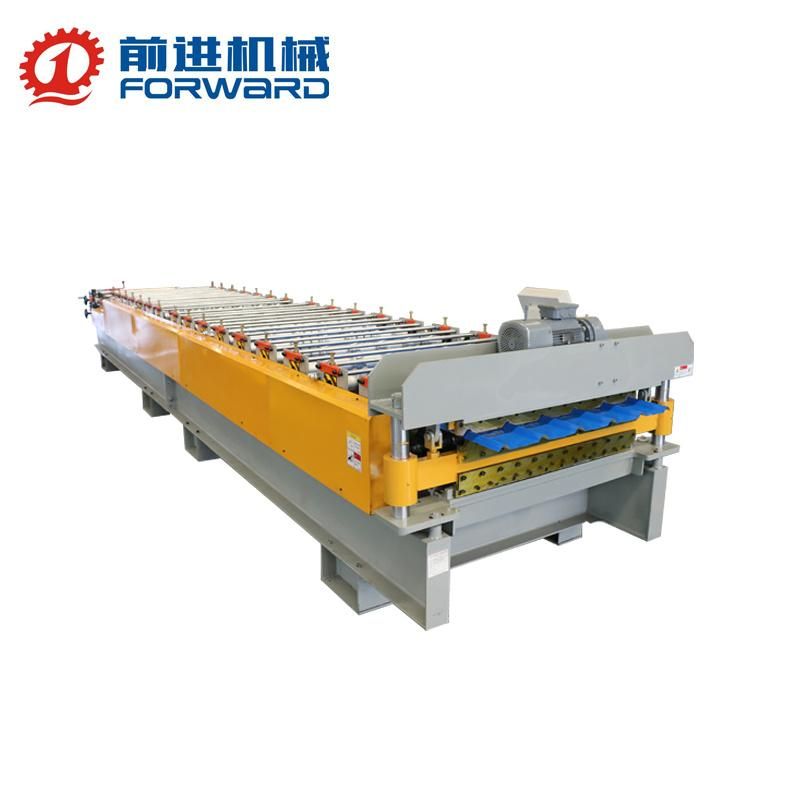 Panama Double Layer Metal Roofing Sheets Machine Roof Tile Making Corrugated Roll Forming Machine for Metal Deck Roofing