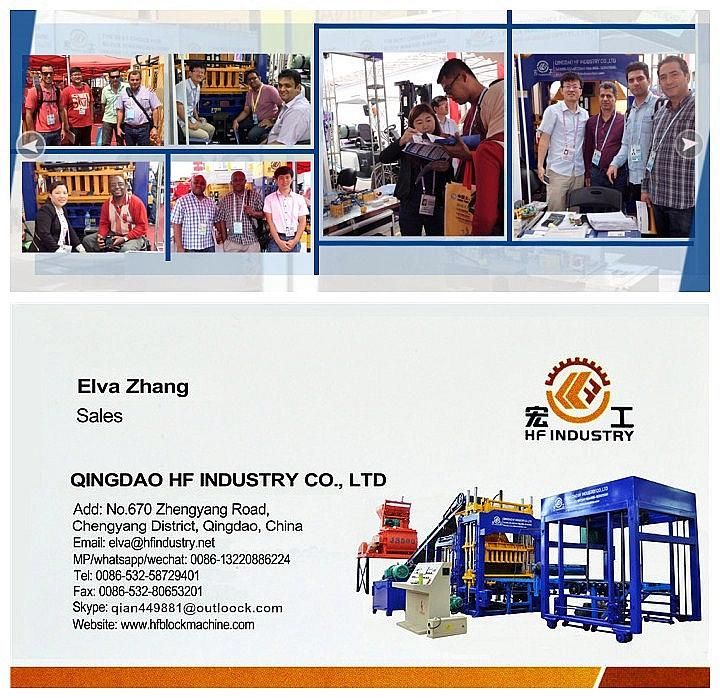 Qt10-15 Automatic Price Quarry Stone Portable Concrete Brick Block Making Machine