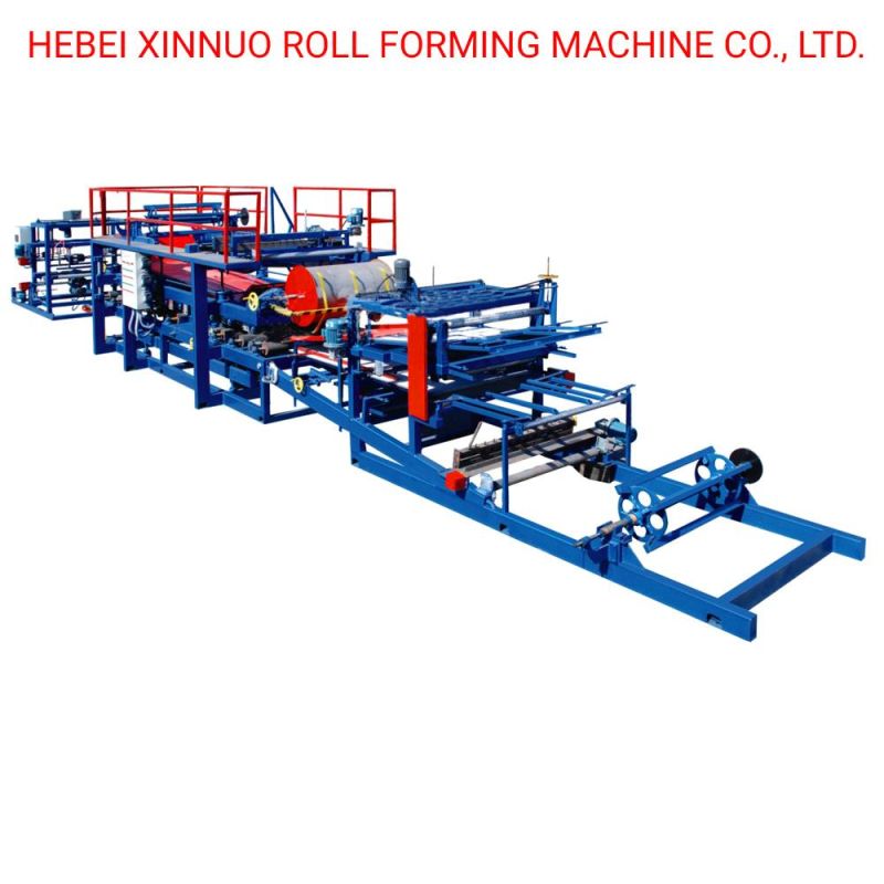 8 Slice Electric Lightweight Metal Sandwich Panel Maker Roll Forming Machine