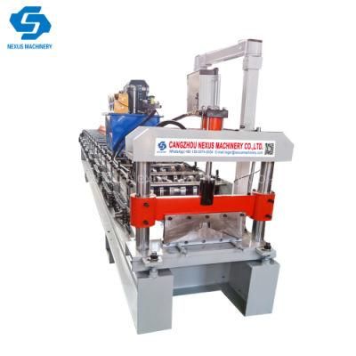 Metal Ibr Roof Ridge Cap Roll Forming Machine Steel Tile Sheet Making Machine