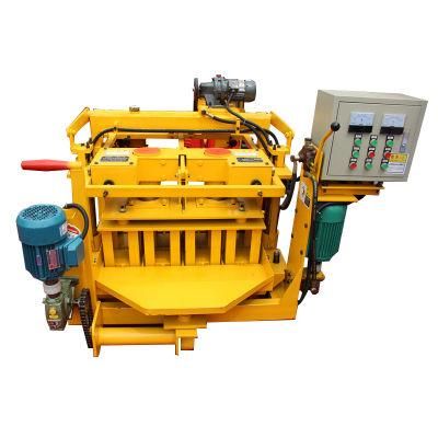 Egg Laying Hydraulic Block Making Machine Mobile Brick Machine for Sale