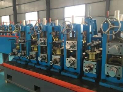 Cr / Hr Carbon Steel / Galvanized Steel Square/ Rectangular ERW Pipe High-Frequency Welding / Making /Forming Machine / Tube Mill Good Price