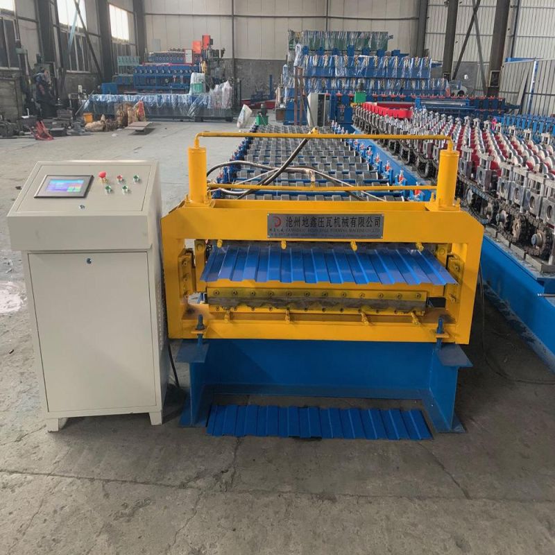 Cheap Price Double Layer Roof Sheet Panel Wall Roll Forming Machine for Metal Sheet