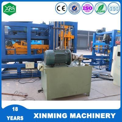 Qt4-15 Hydraulic Cement Building Hollow Paving Paver Hydraform Automatic Concrete Brick Block Making Machine