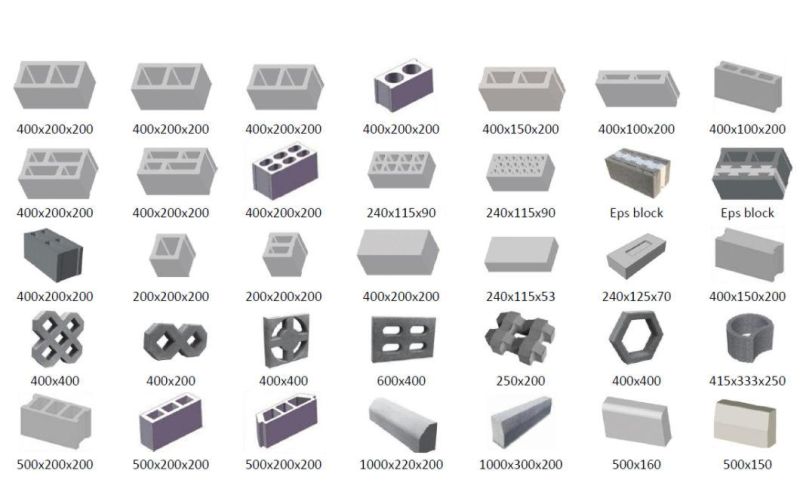 Qt4-25 Cement Sand Fly Ash Hollow Interlocking Block Making Machine in Nigeria