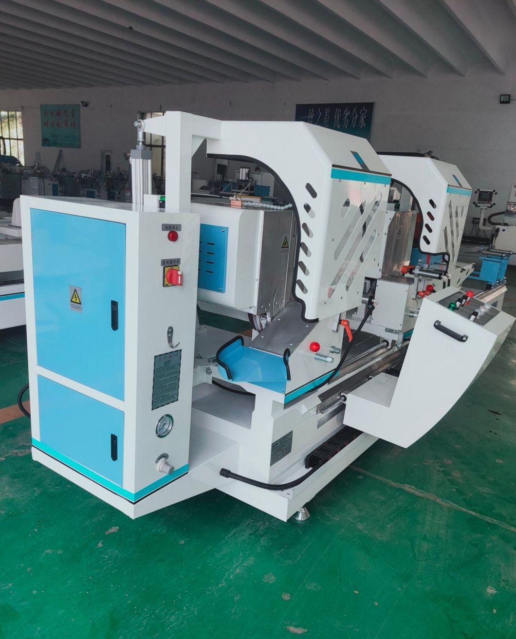 Factory Direct Window Machine of Double Head Cutting Saw Precision Mitre Saw with ISO9001