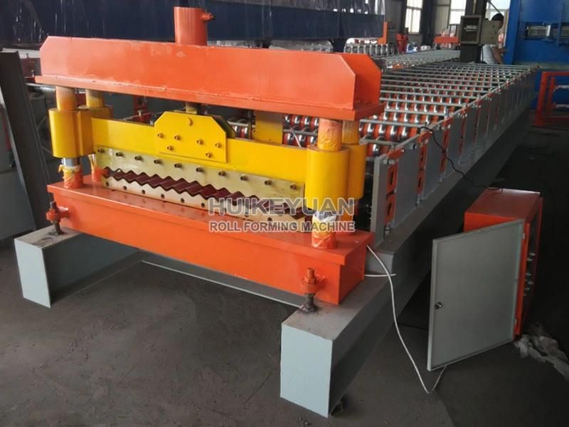 Export Standard Steel Sheet Roof Tile and Wall Panel Roll Forming Making Machine