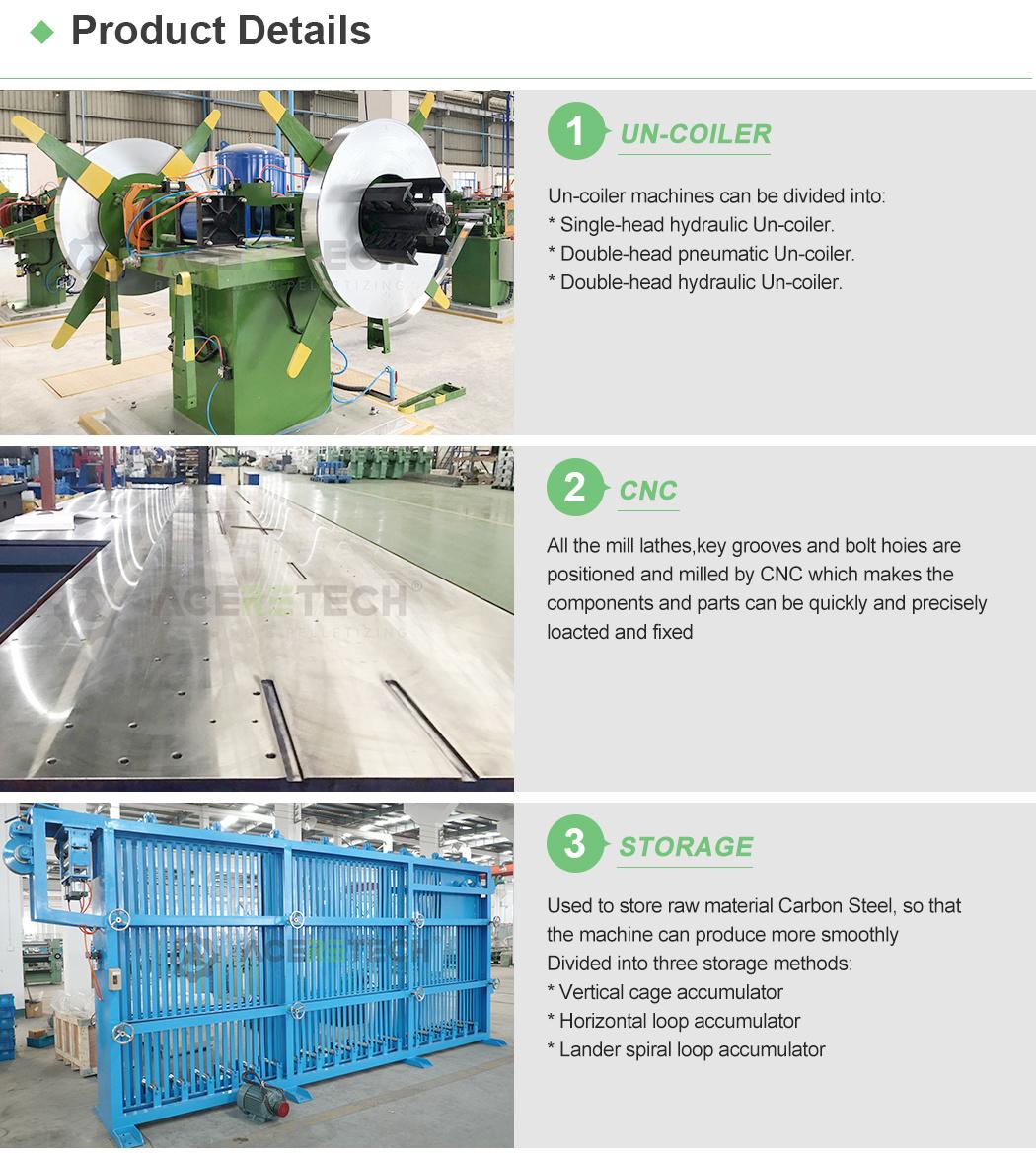 Low Noise Aluminium Tube Production Line for Different Shapes of Steel Pipes