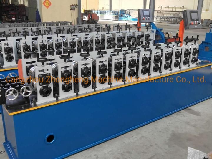 Galvanized Sheet Metal T Grid Ceiling Channel Roll Forming Machine