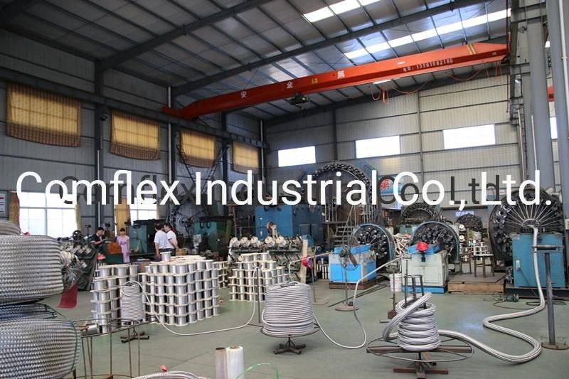 Hydraulic Convoluted / Corrugated Stainless Steel Flexible Metal Hose Making Machine