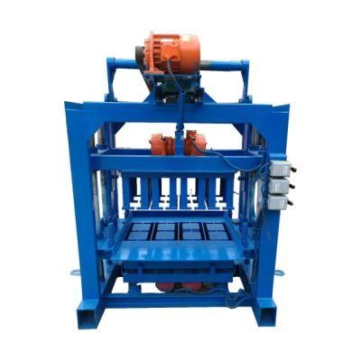 Qt40-2 Semi Automatic Paving Hollow Solid Block Making Machine