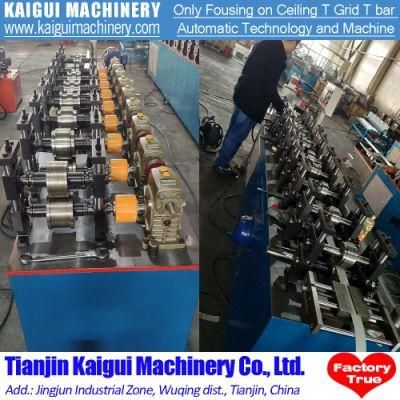Metal Ceiling T Grid Roll Forming Machine From China
