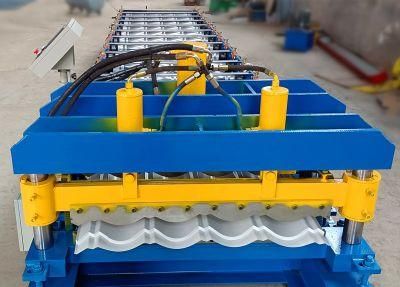 Galvanized Steel Sheet Glazed Roof Tile Press Machine