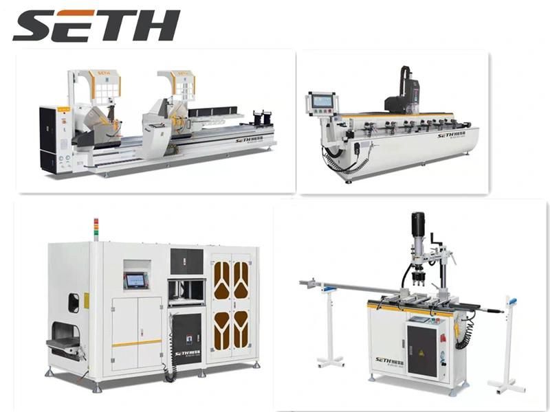 3+1 Axis Aluminum Profile CNC Drilling Milling Machine/CNC Machining Center Machine for Sale