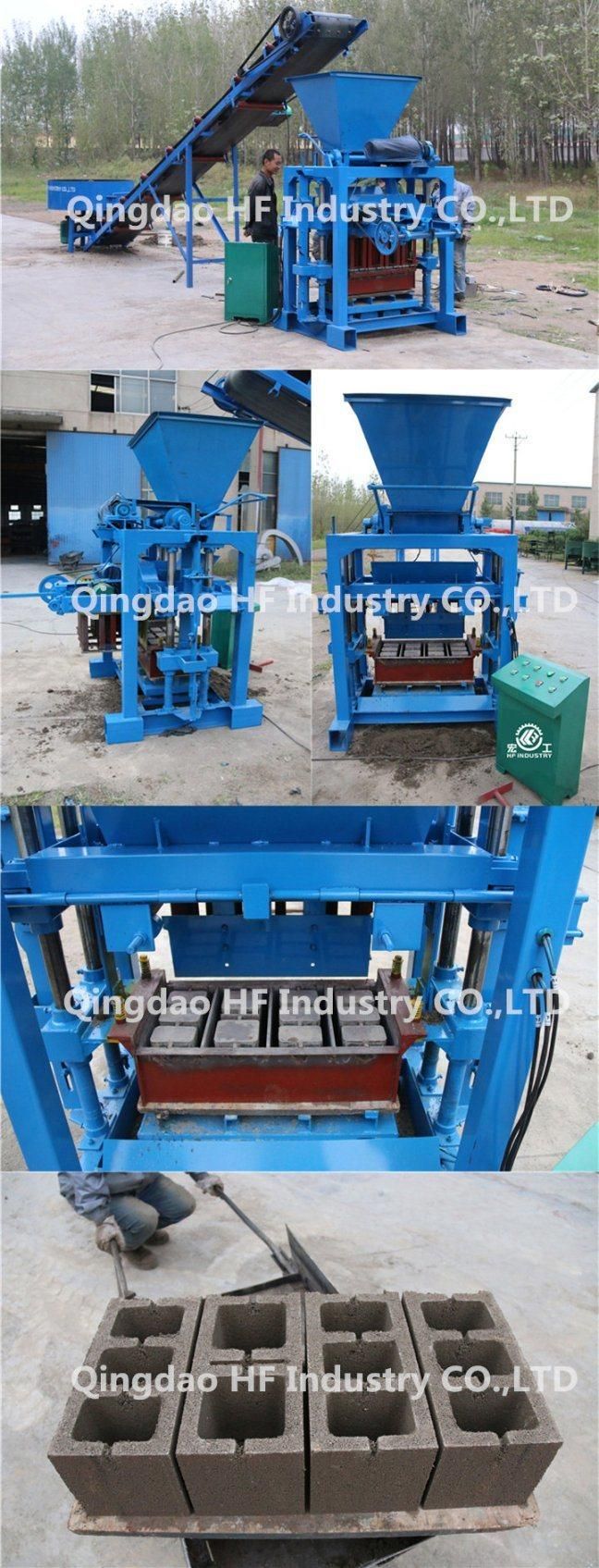 Qt4-35 Cement Interlocking Brick Making Machine Interlocking Brick Maker Block Machine in Kenya