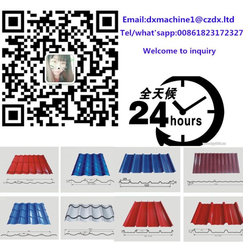 Double Layer Tile Color Steel Roof Roll Forming Machine