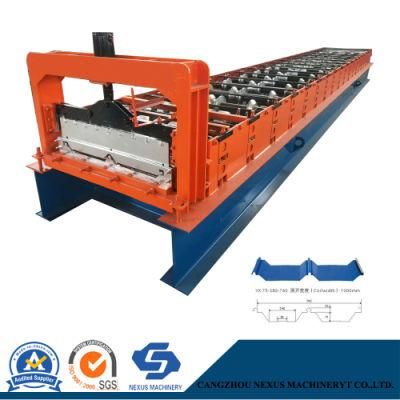 760 Standing Seam Lock Roofing Machine with Pre-Cutting System