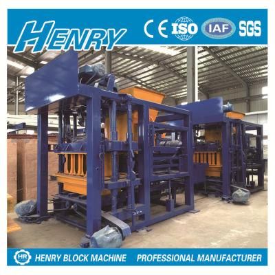 Qt4-25 Popular Autoamtic Hydraulic Block Machine Price in Kenya, Henry Block Making Machine