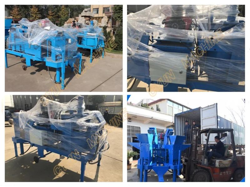 M7mi Twins Double Connection Pump Soil Cement Hydraform Brick Making Machine Manufacturer