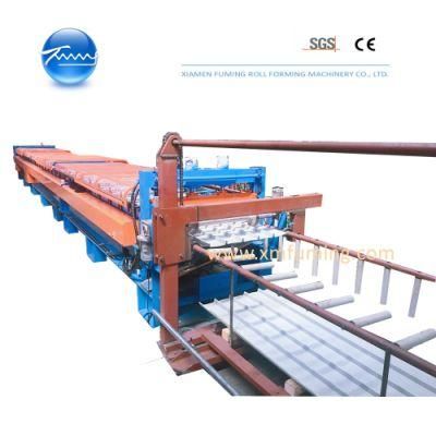 350MPa New Fuming Container Roof Roll Forming Machine Floor Decking