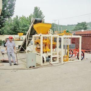 Qt4-24b Hollow Block Moulding Machine in Zimbabwe