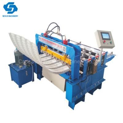 Nexus Ibr Curving Machine Roof Sheet Hydraulic Bullnosing Machinery