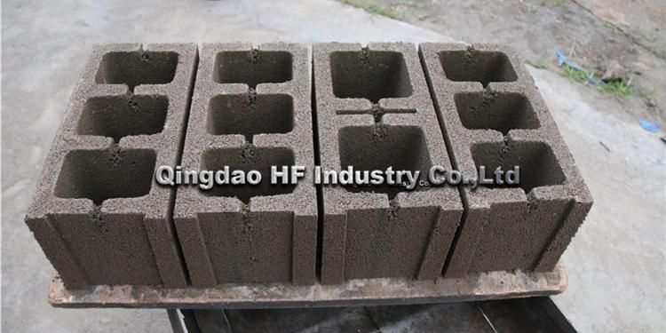 Qt4-40 Small Manual Cement Brick Forming Concrete Hollow Block Making Machine
