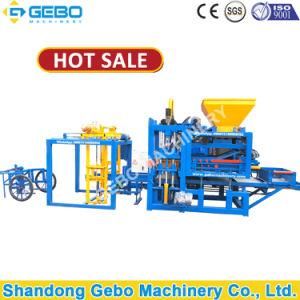 Qtj4-18 Hydraulic Automatic Block Machine Concrete Block Making Machine