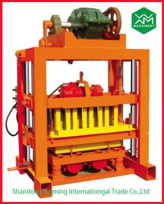 Small Capacity, Big Profit! Qtj4-40 Concrete Hollow Block Making Machine/Cement Brick Making Machine