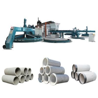 Higher Production Double-Position Vertical Vibration Pipe Making Machine 1350-4000/2m
