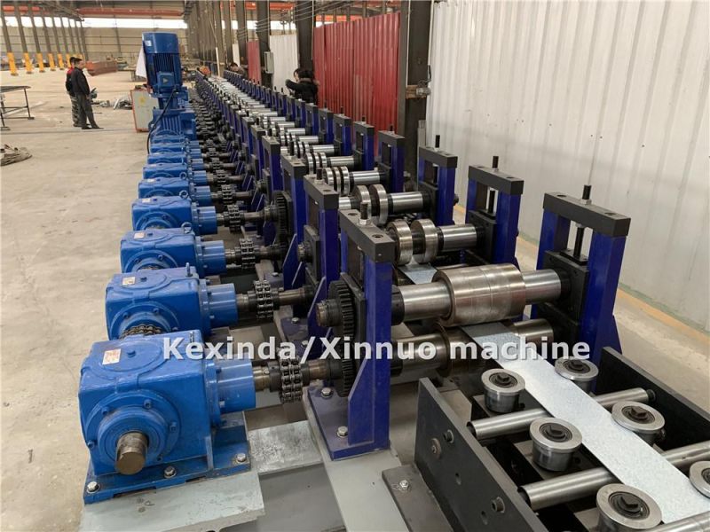 Galvanized Sheet Metal Manufacturing Solar Strut Channel Machine