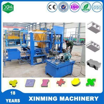 Qt10-15 Automatic Concrete Cement Hollow/ Solid Block Making Machine in Factory Price