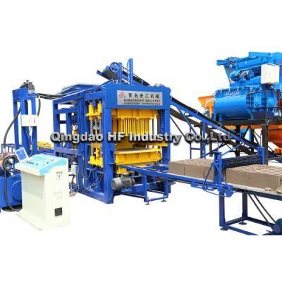 Qt8-15 Hydraulic Press Compressed Earth Brick Machinery