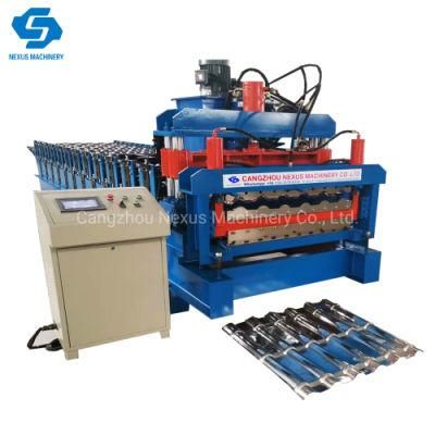 Metal Monaco Clay Roof Tile Sheet Roll Forming Machine