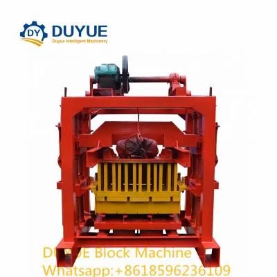 Qt4-40 Automatic Concrete Cement Hollow Brick/ Block Making Machine for Small Business