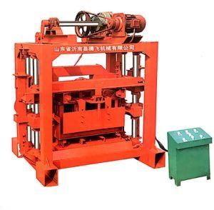 Shandong Tengfei Qt4-40 Semi-Automatic Solid Concretet Block Machine