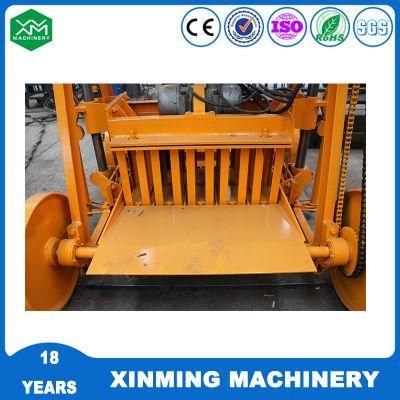 Hot Sale Qmy4-45 Concrete Cement Hollow Soild Brick Making Machine for Construction Materials