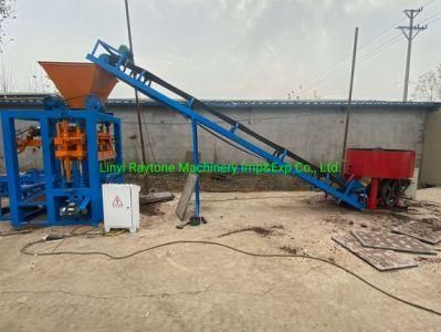 Qt4-24 Low Investment Brick Machine Smart Bricks Manufacturing Machine